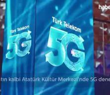Türk Telekom'un 5G destekli VR teknolojisi AKM'de deneyimlendi