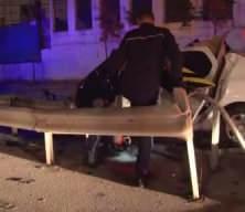 Ümraniye'de kontrolünü kaybeden otomobil bariyere girdi: 1 ölü