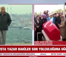 Usta yazar Yavuz Bülent Bakiler memleketi Sivas'a uğurlandı