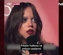 Wednesday yıldızı Jenna Ortega’dan Filistin’e destek