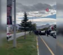 Anahtar Parti konvoyunda trafik kazası