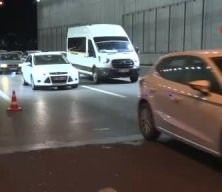 Ankara’da otomobilin içerisinde silahlı kavga
