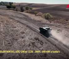 Askeri araçlara güç verecek "hibrit" çözüm Almanya'da görücüye çıktı