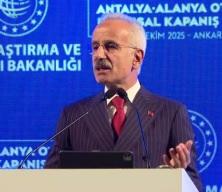 Bakan Uraloğlu, Antalya-Alanya Otoyolu Finansal Kapanış Töreni'nde konuştu