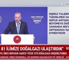 Başkan Erdoğan: "4 milyon hanenin gazını Sakarya gaz sahasından karşılıyoruz"