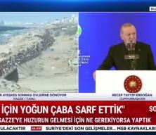 Cumhurbaşkanı Erdoğan Netenyahuyu ateşkesin bozulması konusunda "Bedeli çok daha ağır olur" diyerek uyardı