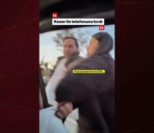 Kağıthane’de trafikte keserli saldırı: ‘Sen kimi çekiyorsun?’ deyip telefonu parçaladı