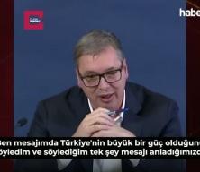 Sırbistan Cumhurbaşkanı Vucic: Türkiye'yi tehdit etmek için çok küçüğüz