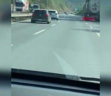 Trafikte aracı sıkıştıran maganda tutuklandı