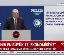 Başkan Erdoğan: "Türkiye milli gelire göre dünyada en fazla yardım yapan ülkelerden biridir"