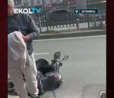 İstanbul Çekmeköy'de İETT otobüsü dehşeti: Motosikletliye kızdı, ortalığı savaş alanına çevirdi