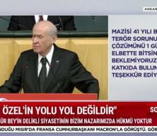 MHP genel Başkanı "Askeri hastasneler açılmalı" dedi