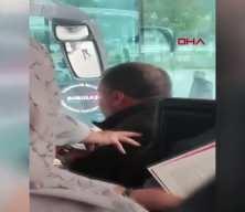 Otobüs şoförüne 'Kızıma neden bağırdın' yumruğu