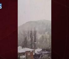 Soğuk hava Türkiye’yi sardı mevsimin ilk karı düştü