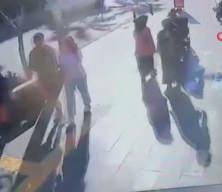 Maganda yaya geçidinde gurbetçi aileye çarptı!