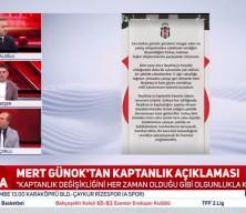 Kaptanlığı kaybeden Mert Günok'tan duygusal açıklama