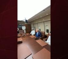 ABD Başkanı Trump Katar Emiri Al Sani ile görüştü