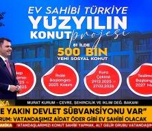 Bakan Kurum: Amacımız kiraları düşürmek