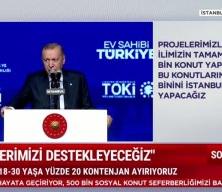 Cumhurbaşkanı Erdoğan Kiralık konut uygulaması hakkında detay verdi