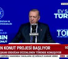 Cumhurbaşkanı Recep Tayyip Erdoğan 'Yüzyılın Konut Projesi'nin detaylarını açıkladı