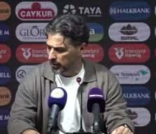 İlhan Palut: "Bu maçın geneline bakınca beraberliği işaret eden bir oyundu"