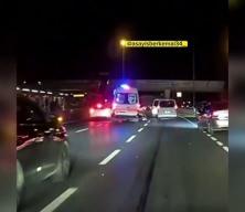 İstanbul'da korkunç olay: Motosikletten fırlayan kişi ambulansın altında kaldı