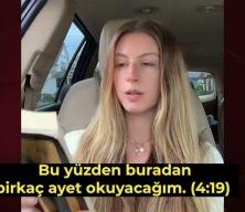 Kur'anı Kerim'in kadına verdiği değeri hayranlıkla anlattı, binlerce etkileşim aldı