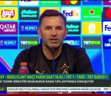 Okan Buruk'tan Bodo Glimt maçı öncesi önemli açıklamalar