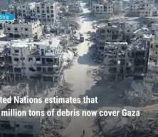 Dünya Gazze'deki yıkımı UNRWA'nın paylaşımıyla bir kez daha gördü