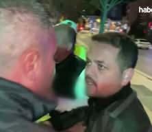 Alkollü sürücü ve yakınları polise yumrukla saldırdı