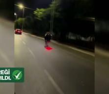 Antalya’da trafik güvenliğini tehlikeye düşüren sürücü yakalandı