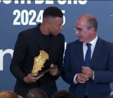 "Avrupa Altın Ayakkabı" ödülünü Kylian Mbappe kazandı