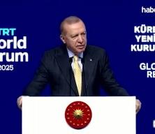 Başkan Erdoğan TRT World Forum'da konuştu