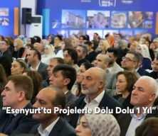 "Esenyurt'ta Projelerle Dolu Dolu 1 yıl" programı düzenlendi
