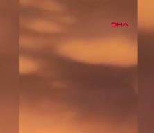 Fethiye'de Mammatus bulutları görüldü