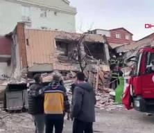 Gebze'de bina çöktü: Çok sayıda ekip sevk edildi