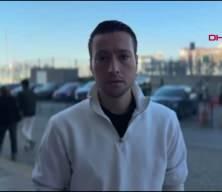 Hakem Zorbay Küçük suç duyurusunda bulunmak için adliyeye geldi