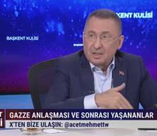 Gazze anlaşması ve sonrasında yaşanacakları Fuat Oktay canlı yayında açıkladı
