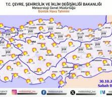 Meteoroloji yeni harita yayımladı