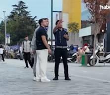 Sosyal deney vatandaşların bayrak hassasiyetini göz önüne serdi