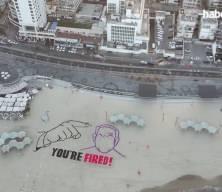 Tel Aviv’deki aktivistler, İsrail Başbakanı Netanyahu'yu protesto etti