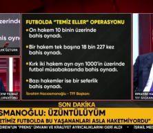 TFF Başkanı Hacıosmanoğlu: “Türk Futbolunda ahlak sorunu var, bu milat olacak”