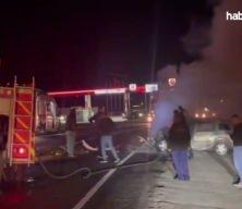 Uşak'ta feci kaza! Cip ile otomobil çarpıştı: Karı koca öldü, yaralılar var!