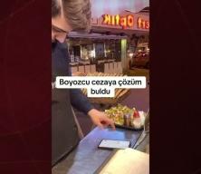 Boyozcunun borcu kapatmak için bulduğu yöntem şaşkına çevirdi