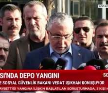 Bakan Vedat Işıkhan Dilovası'ndaki yangında kusuru ve ihmali olanların hesap vermesi için takipçisi olacağız, dedi