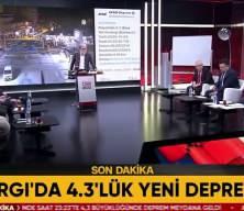 Balıkesir'de 4,3 büyüklüğünde deprem