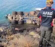 Bekon mikseri Hazar Gölü’ne uçtu