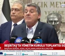 Beşiktaş'ta yönetim kurulu toplantısı sona erdi