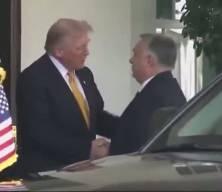 Trump ile Macaristan Başbakanı Orban bir araya geldi