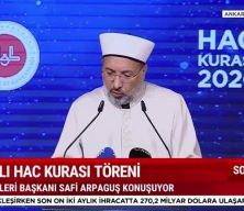 Diyanet İşleri Başkanı Arpaguş'tan açıklama